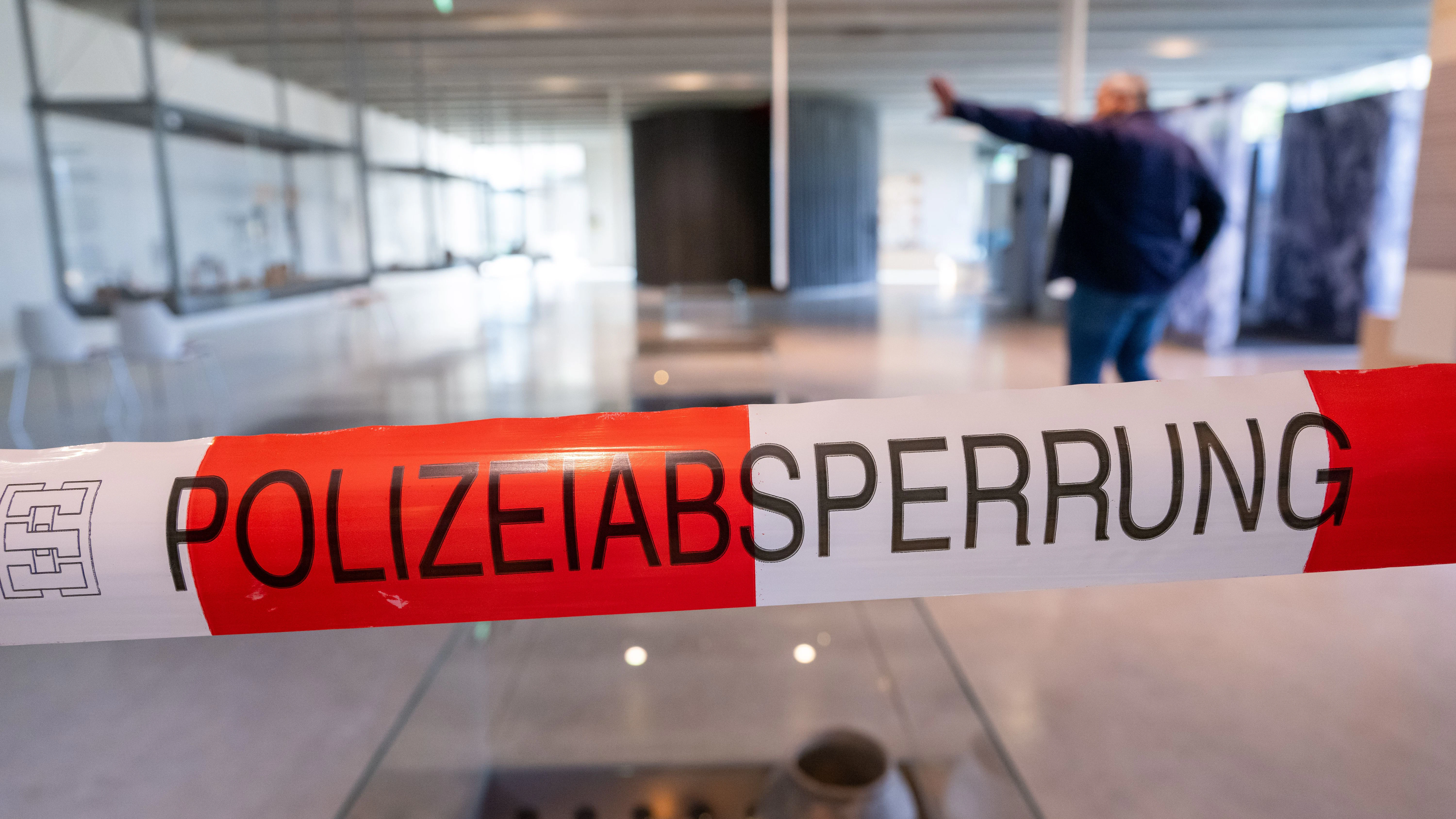 Aus diesem Ausstellungsraum wurde der Schatz gestohlen.