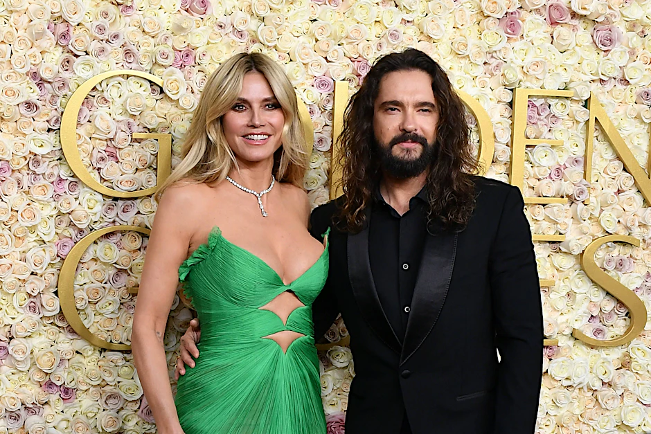 Heidi Klum und Tom Kaulitz am 5. Januar bei den Golden Globe Awards in Kalifornien