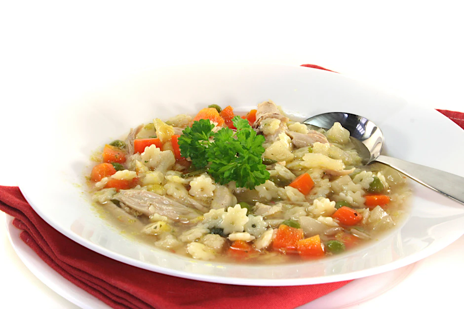 Omas Hühnersuppe - lecker und so gesund! 