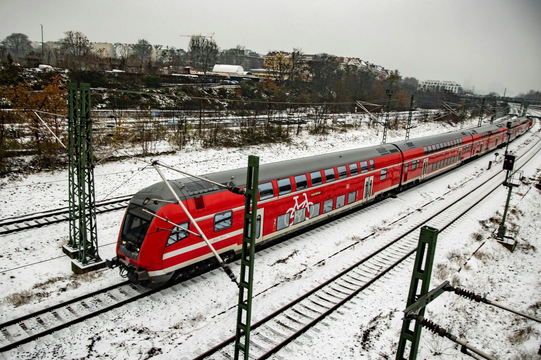 Bis zum 27. Januar fallen auf vier Regio-Strecken die Züge aus. Es wird mal wieder gebaut.