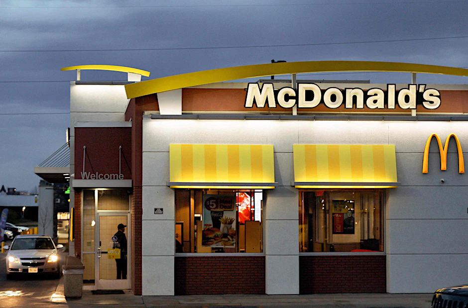 Ein McDonalds-Lokal in den USA