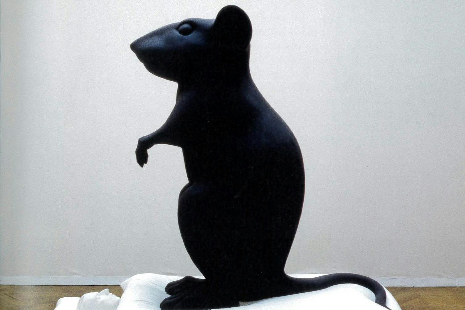 „Mann und Maus“ von Katharina Fritsch