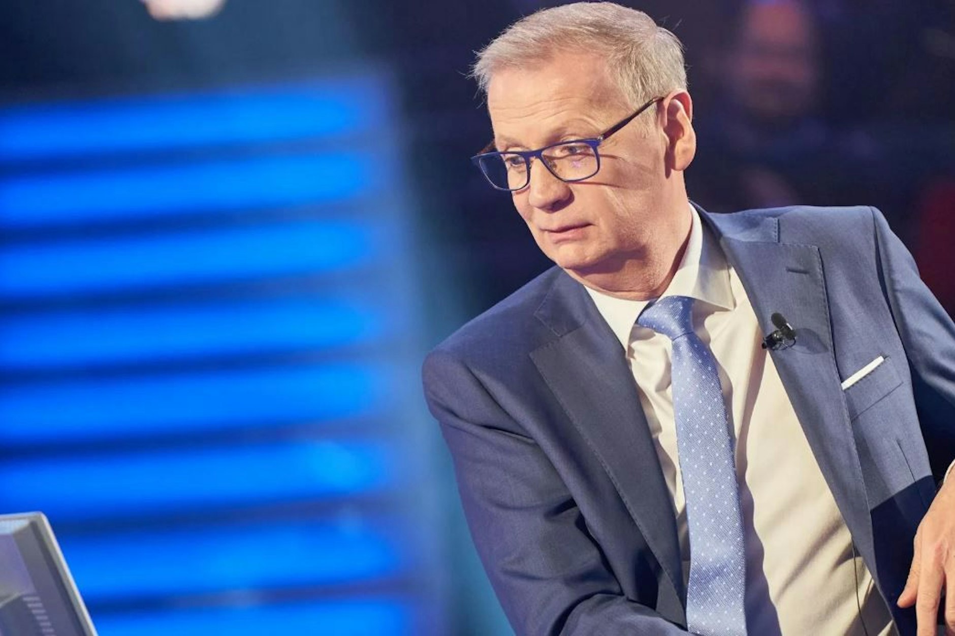 Nur kurz irritiert: Günther Jauch.