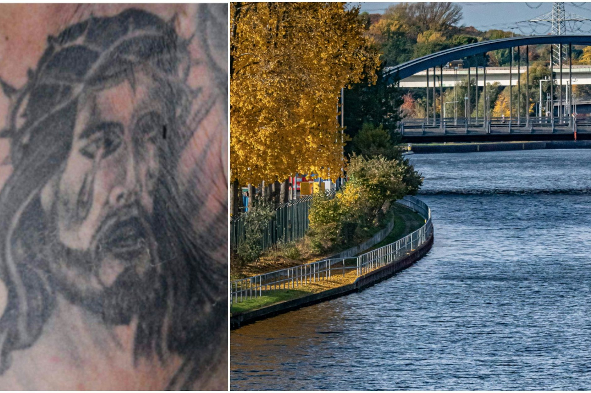 Der Mann wurde am 24. Oktober 2024 im Westhafenkanal zwischen Goerdelersteg und Mörschbrücke tot aufgefunden. Auffällige Tattoos hatte er am Körper.