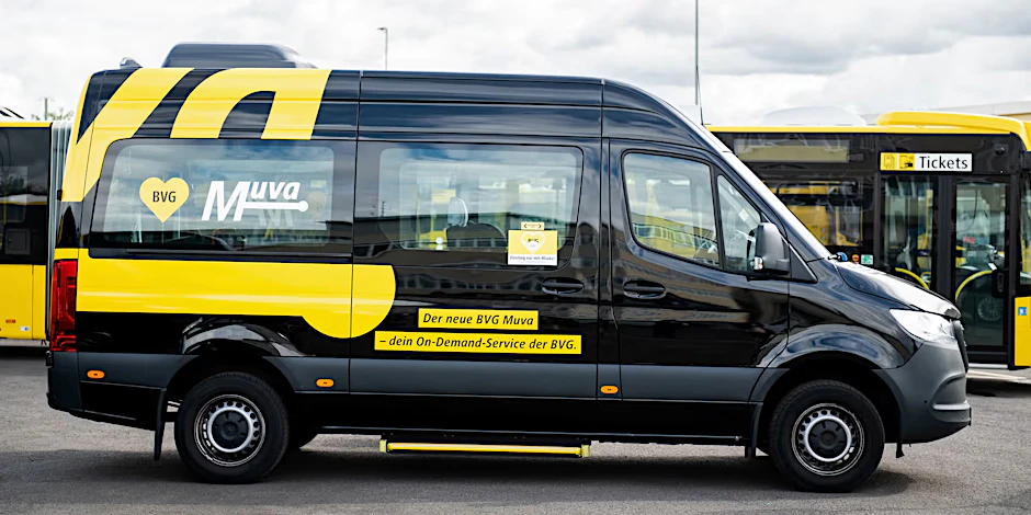 Der Rufbus der BVG: Er soll nun aus dem Verkehr gezogen werden.