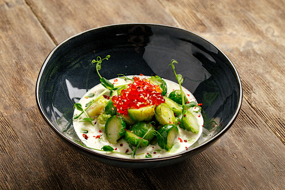 Das Rezept für Rosenkohl in Frischkäse-Senfsauce ist lecker und auch richtig gesund. 