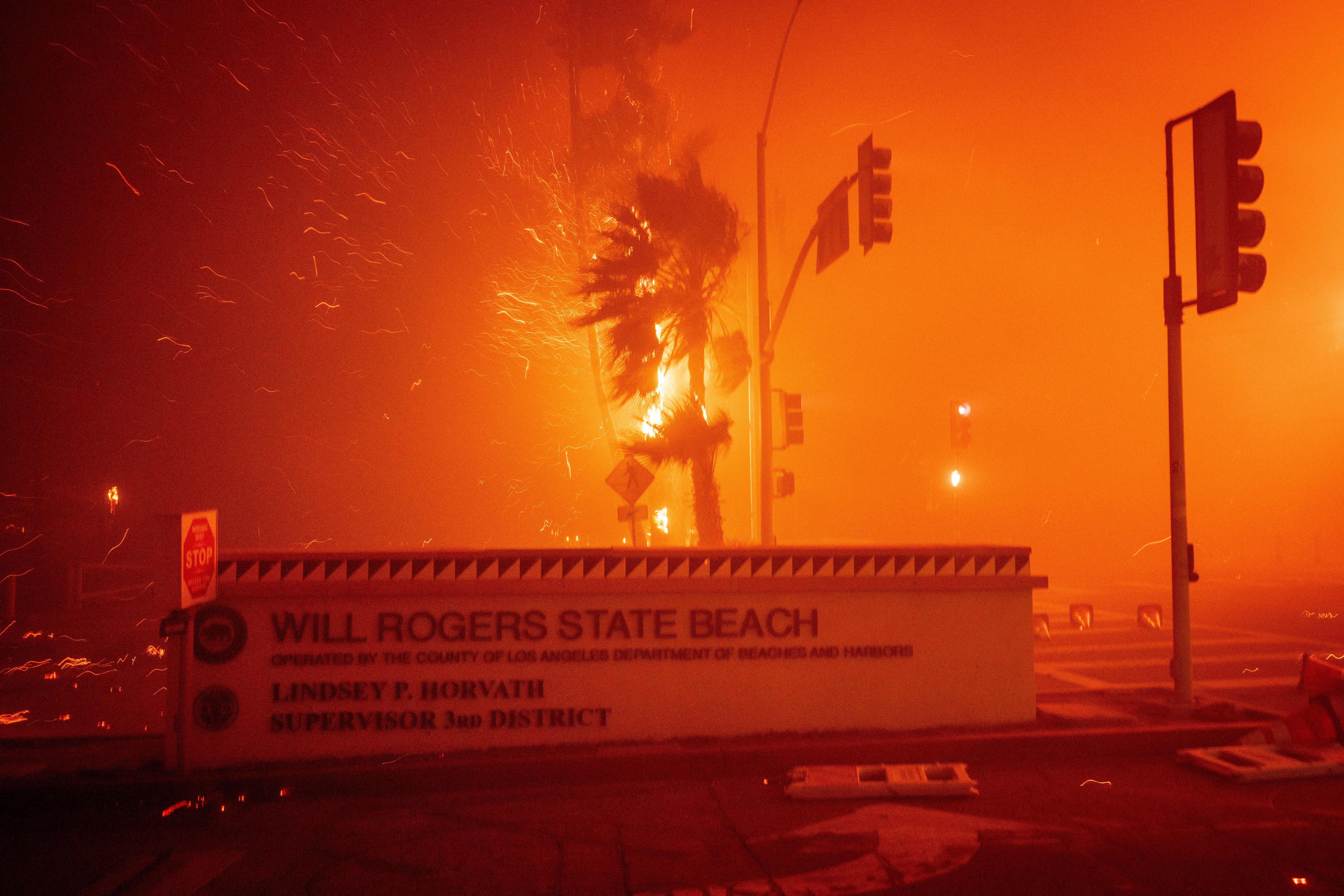 Feuerhölle Los Angeles: KURIER-Reporter auf der Flucht vor den Flammen
