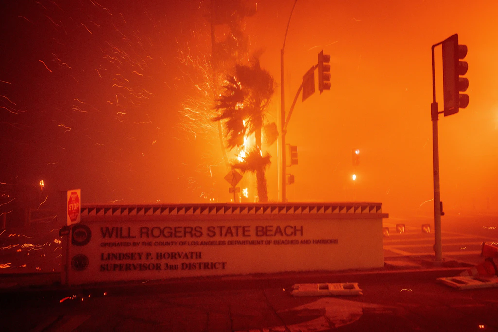 Feuerhölle Los Angeles: KURIER-Reporter auf der Flucht vor den Flammen