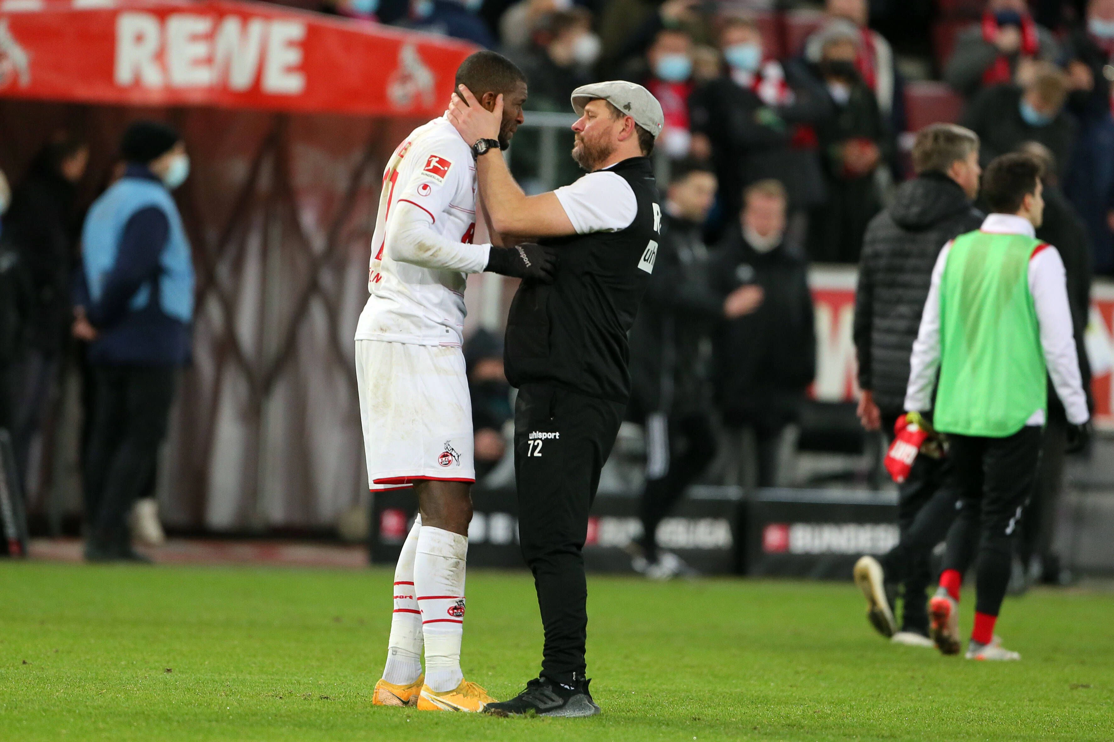 Steffen Baumgart brachte in Köln Sorgenkind Anthony Modeste wieder in Topform. Das soll ihm nun auch mit den Stürmern des 1. FC Union gelingen.