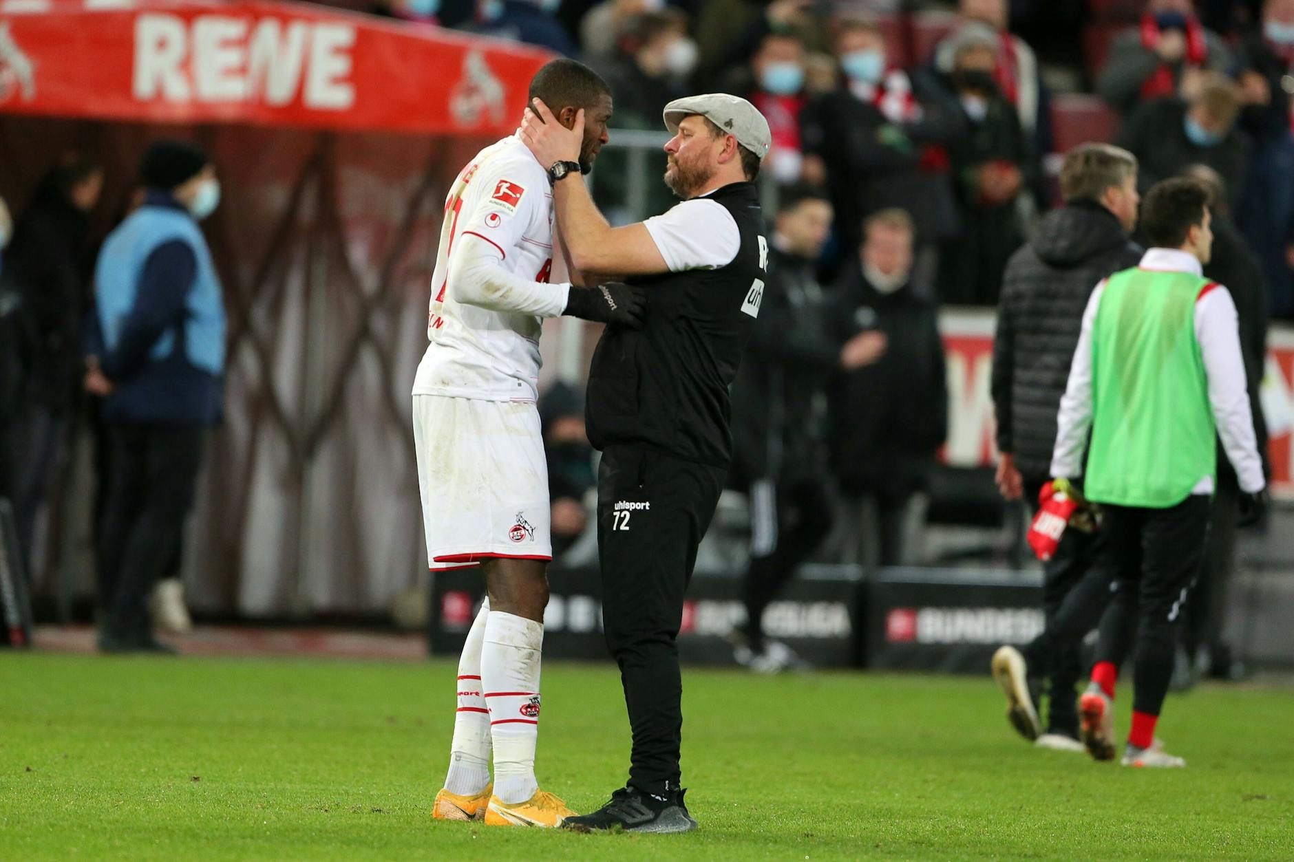 Steffen Baumgart brachte in Köln Sorgenkind Anthony Modeste wieder in Topform. Das soll ihm nun auch mit den Stürmern des 1. FC Union gelingen.
