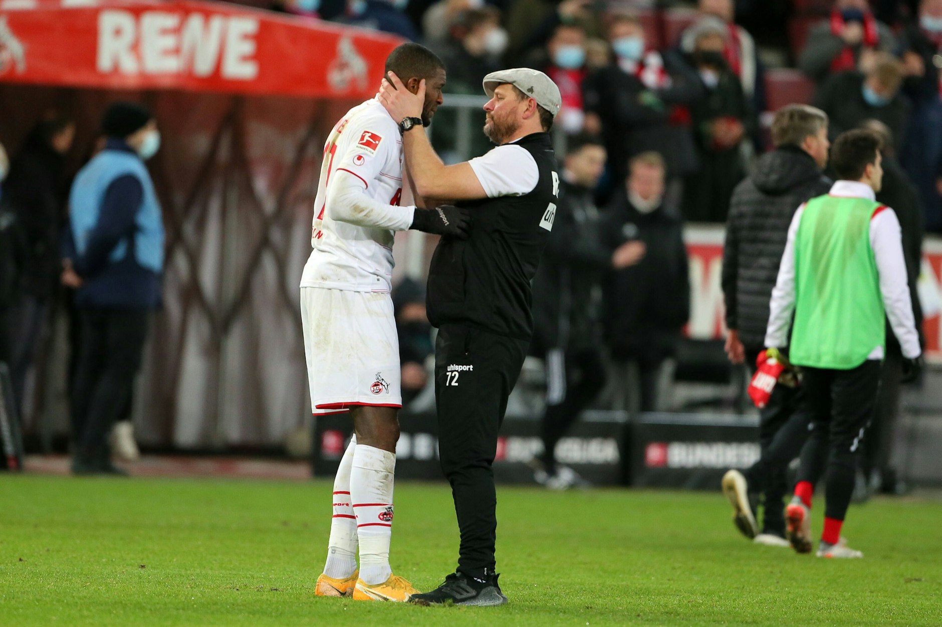 Steffen Baumgart brachte in Köln Sorgenkind Anthony Modeste wieder in Topform. Das soll ihm nun auch mit den Stürmern des 1. FC Union gelingen.