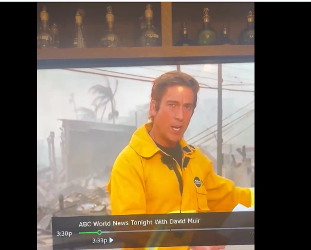 Bir ABC muhabiri Los Angeles'taki yangın felaketini nasıl ele aldı?