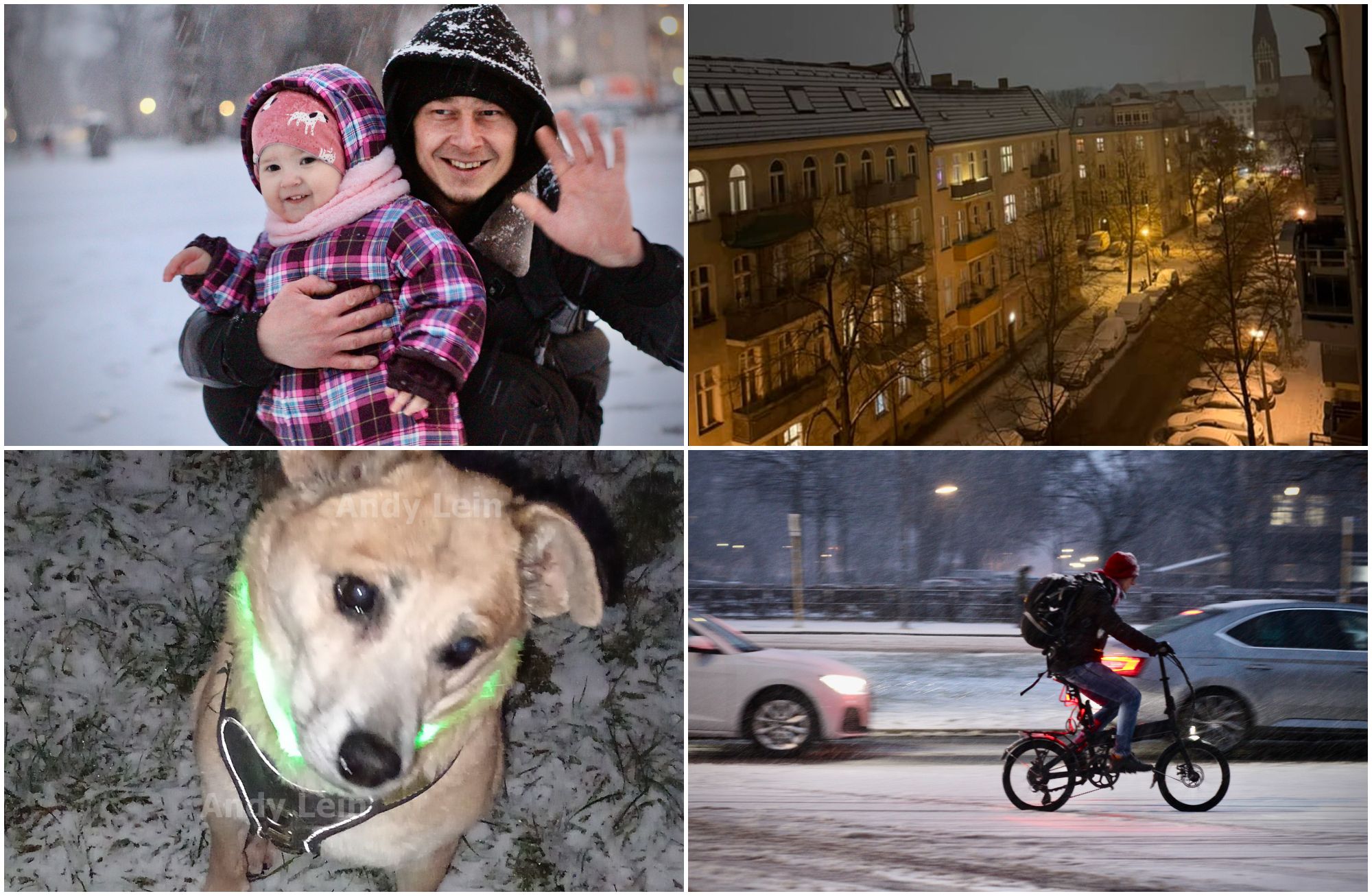 Es schneit in Berlin! Schickt eure FOTOS!