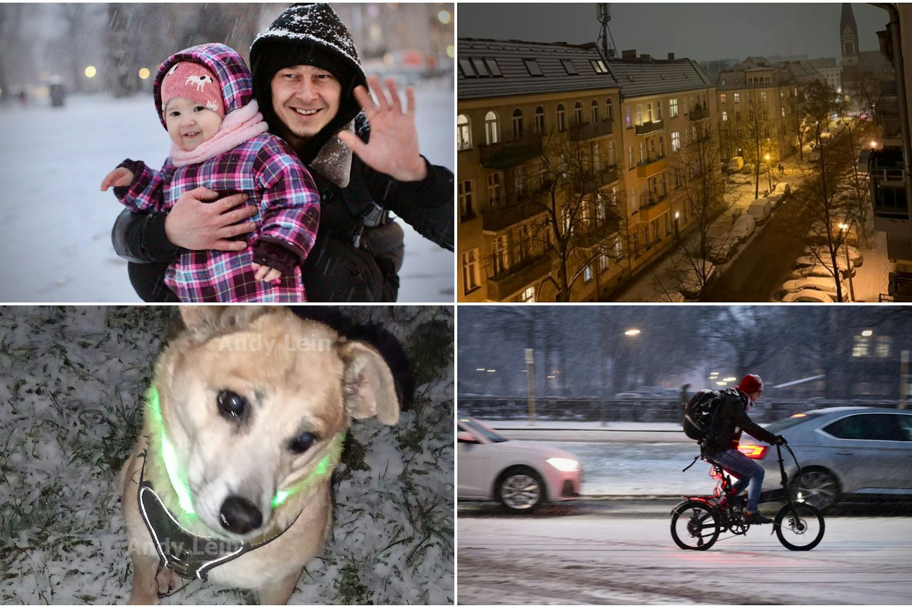 Hier ein Foto aus dem verschneiten Berlin – die Straßen in Weiß, doch Vorsicht: Es kann rutschig sein! Teilen Sie Ihre schönsten Winterfotos mit uns in den Kommentaren. Wir freuen uns auf Ihre Eindrücke!