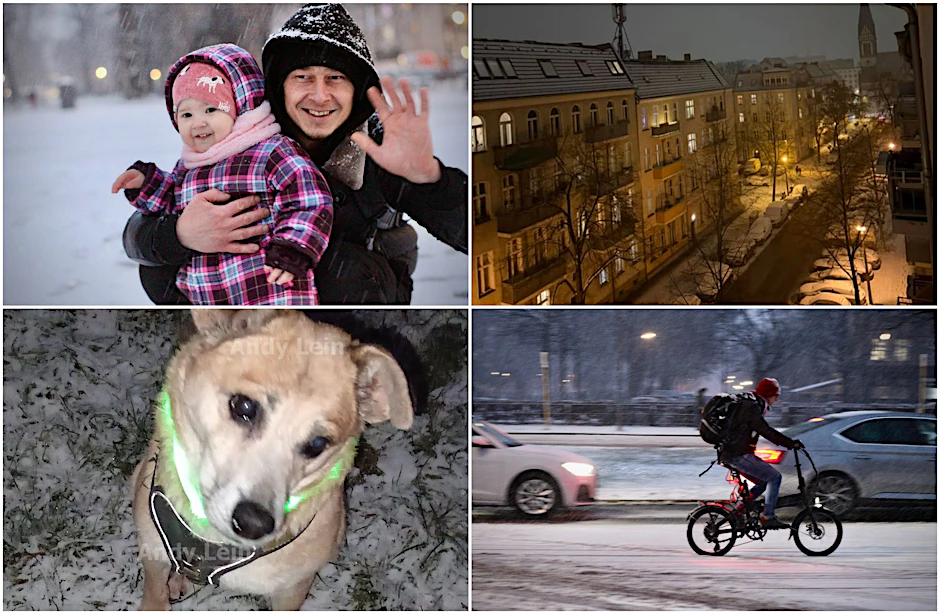 Hier ein Foto aus dem verschneiten Berlin – die Straßen in Weiß, doch Vorsicht: Es kann rutschig sein! Teilen Sie Ihre schönsten Winterfotos mit uns in den Kommentaren. Wir freuen uns auf Ihre Eindrücke!