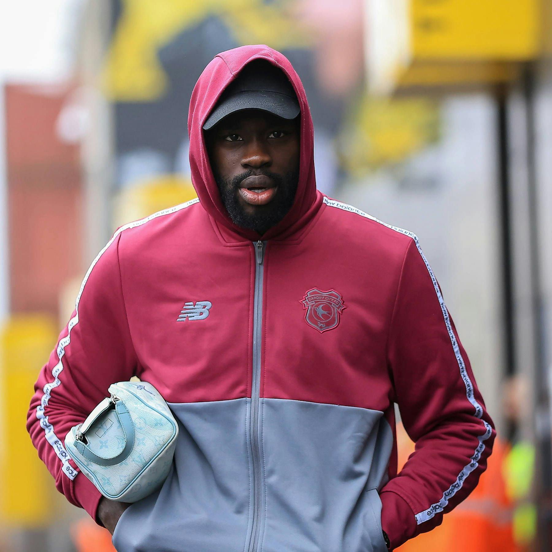 Herthas Leihstürmer Wilfried Kanga ist bei Cardiff City nur Ersatzspieler.