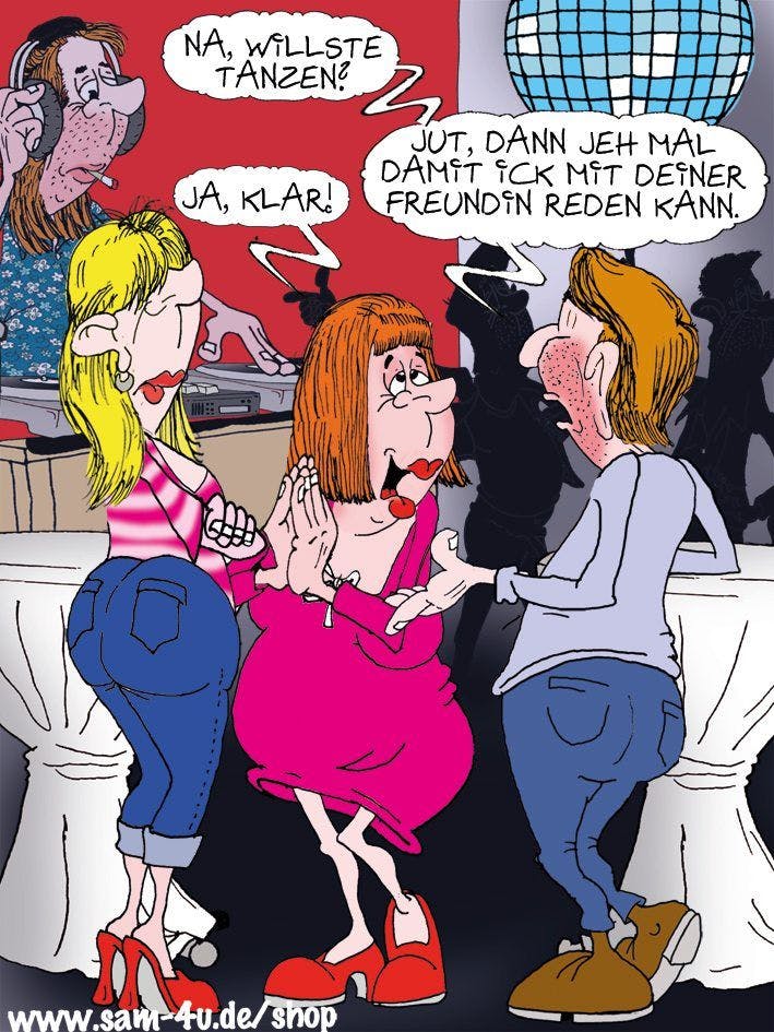 Auch heute hat Zeichner Sam Paff aus Berlin den Cartoon des Tages geliefert - viel Spaß beim Schmunzeln!