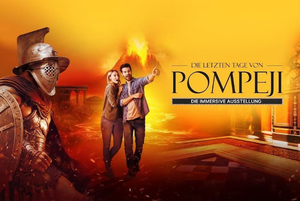 Neue immersive Ausstellung: „Die letzten Tage von Pompeji“ in Berlin! Tickets!