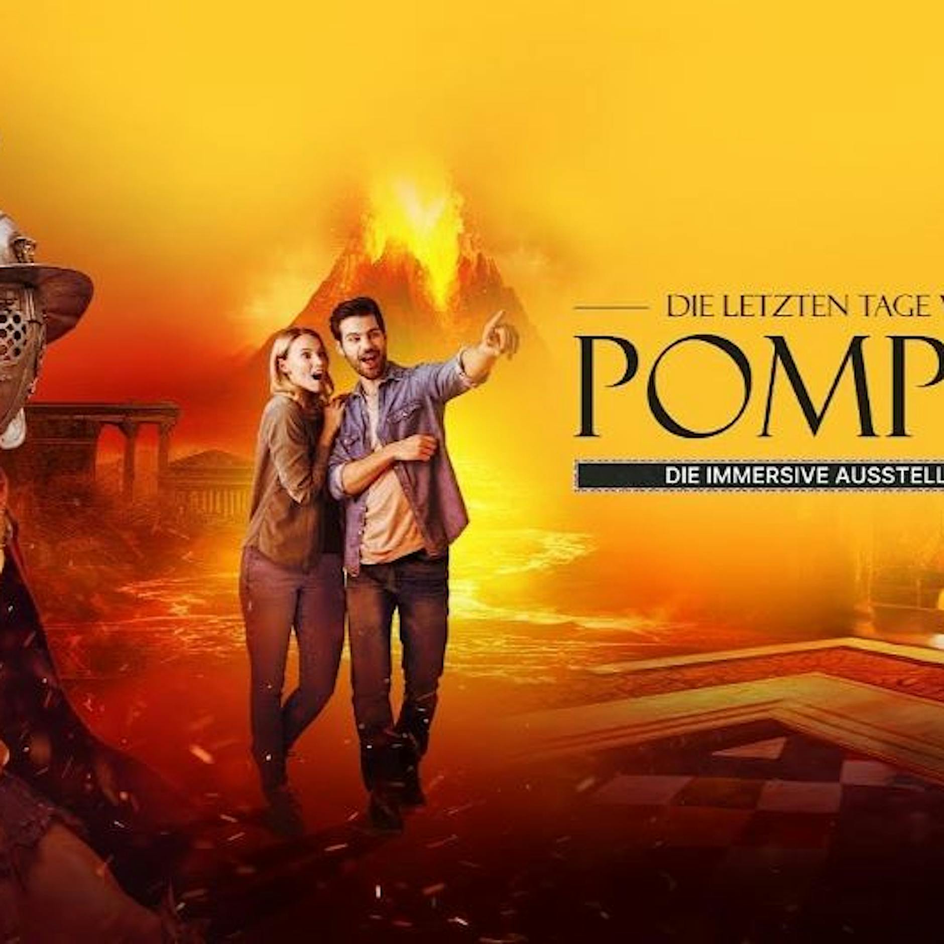 Immersive Pompeji-Ausstellung Berlin | Tickets!