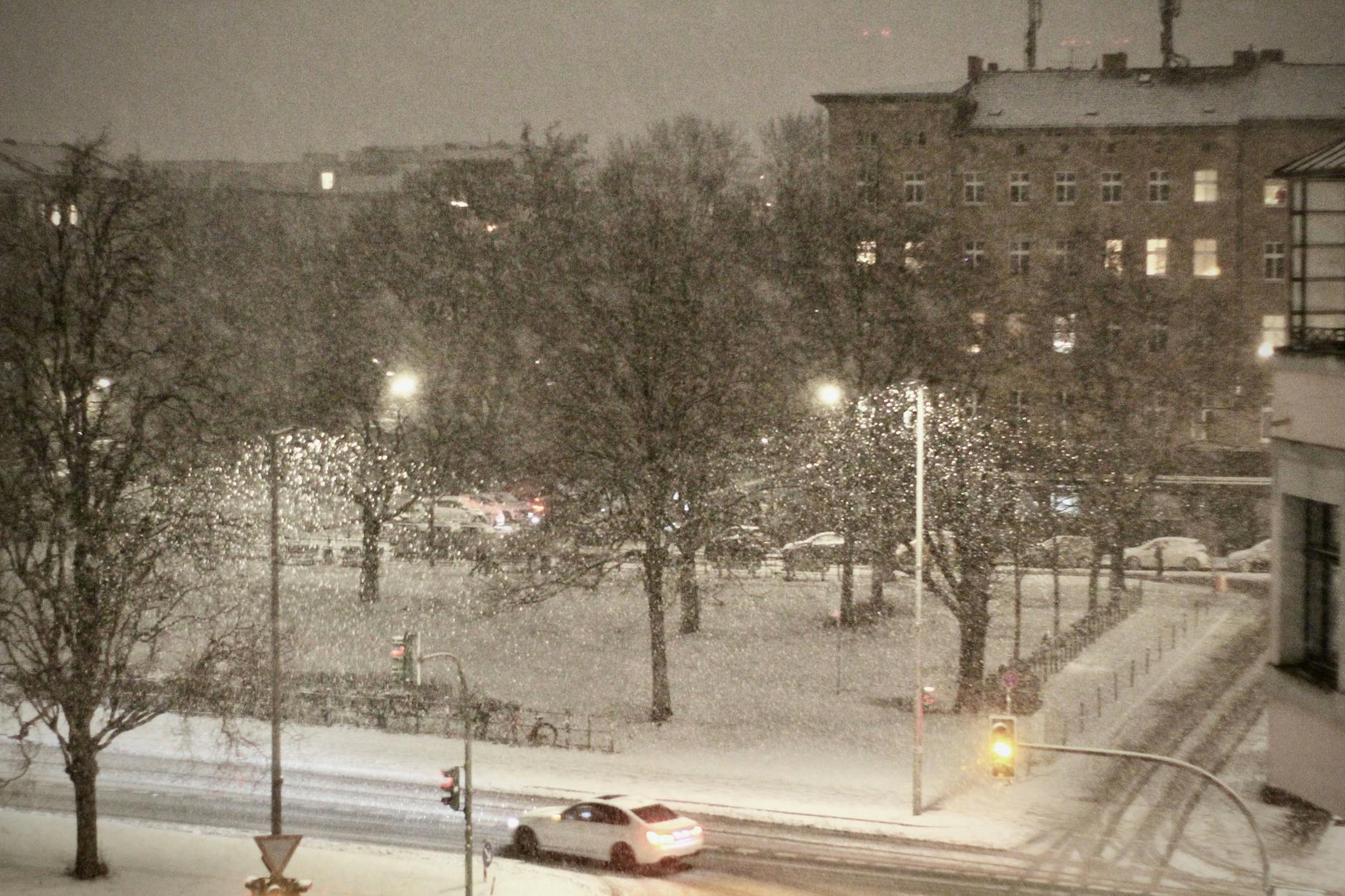 Berlin im Schneegestöber!