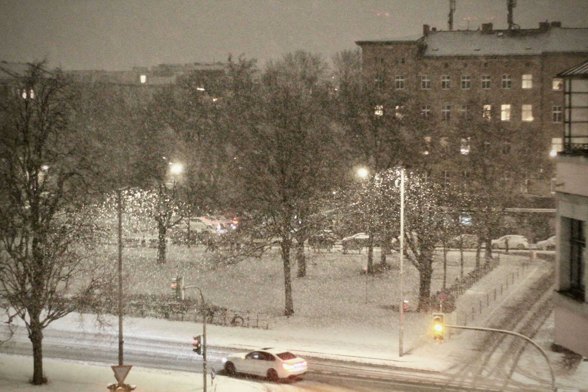 Berlin im Schneegestöber!