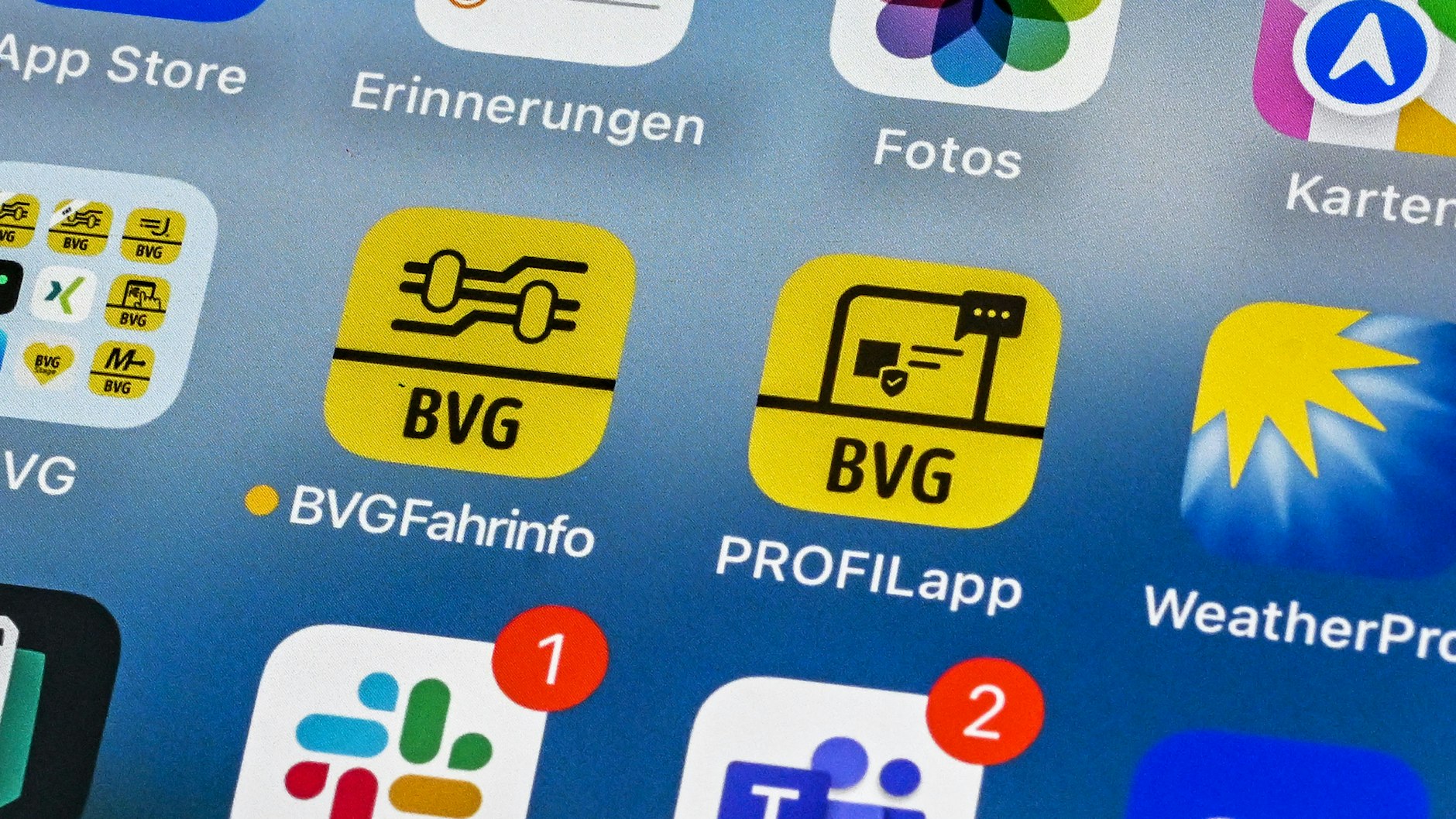 Die BVG-App wurde gerade erst aktualisiert.