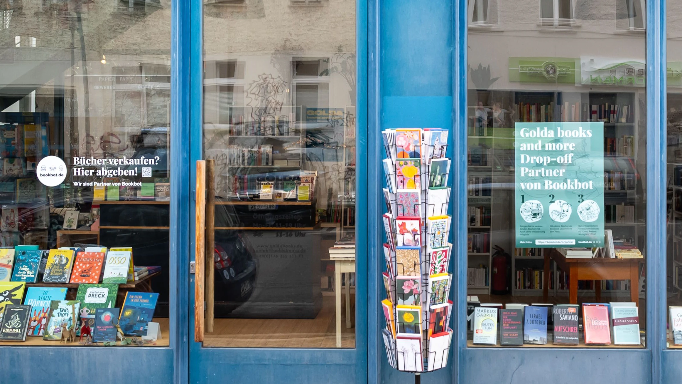 In jedem Bezirk soll in Zukunft eine Buchabgabestelle von Bookbot entstehen.