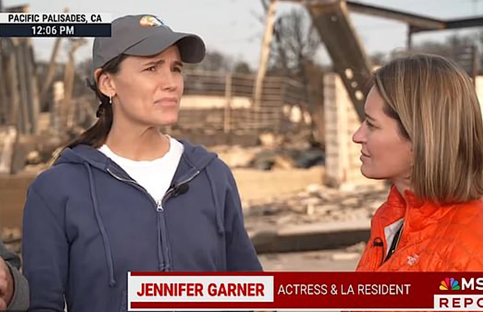 Unter Tränen berichtet Jennifer Garner, dass ihre Freundin bei der Feuer-Tragödie in Los Angeles ums Leben kam.