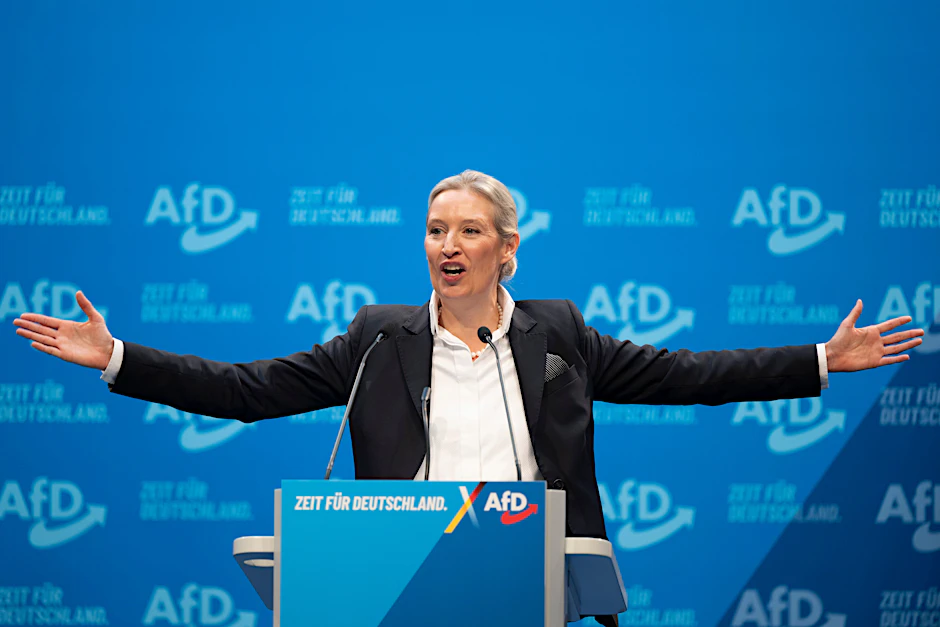 Alice Weidel wurde einstimmig zur Kanzlerkandidatin gewählt.