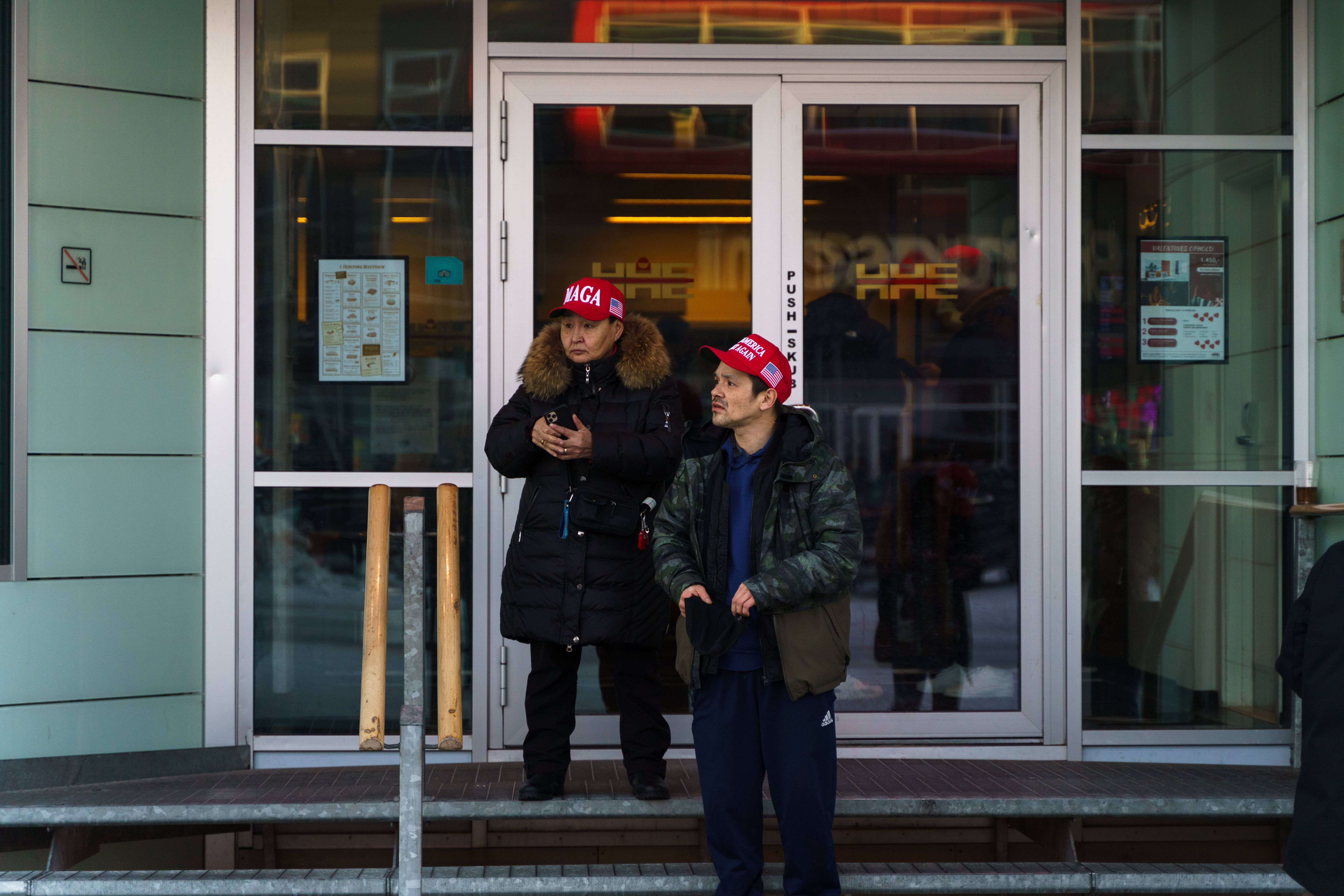 Image - Obdachlose bestochen? So kam Trump in Grönland an angebliche Fans!
