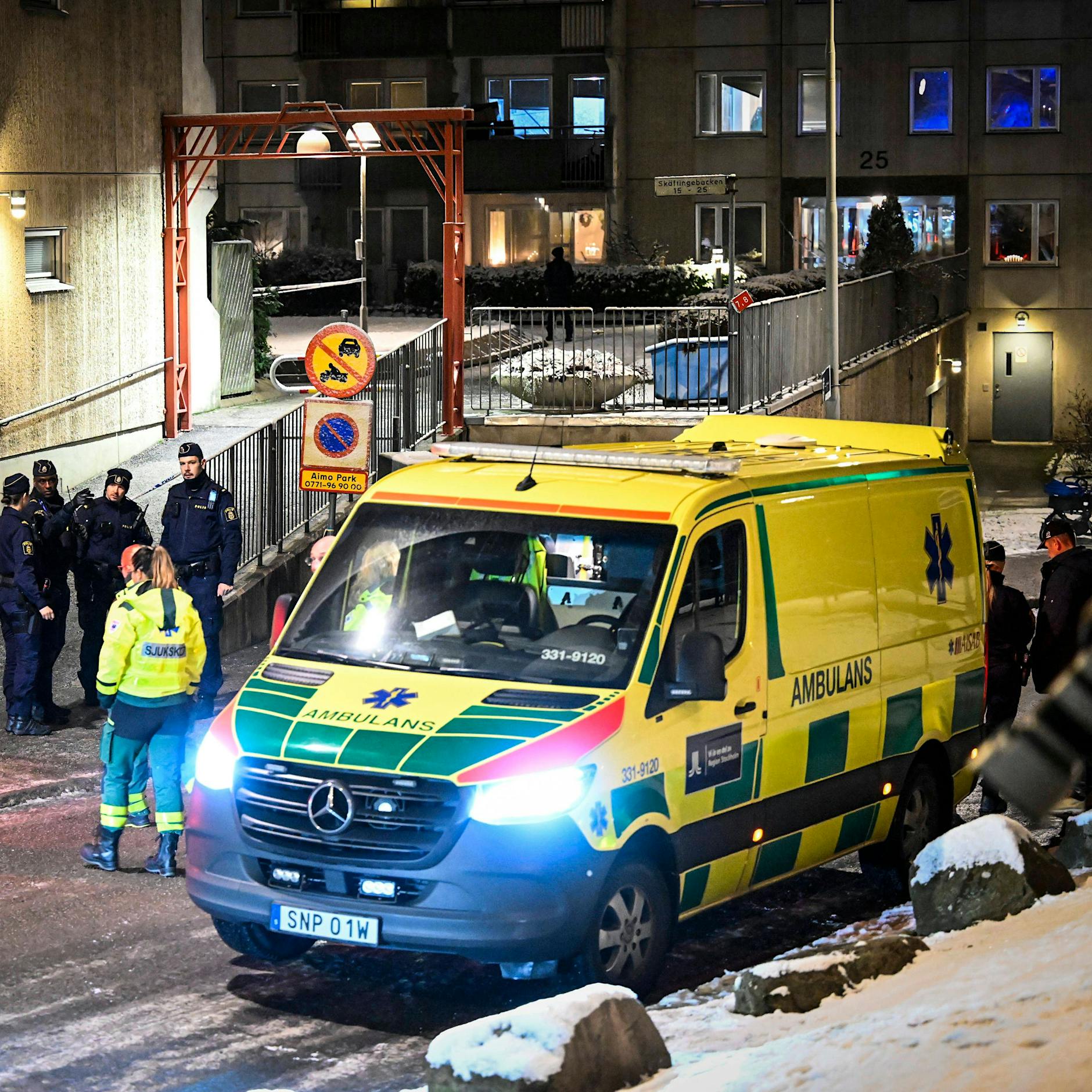 Horror im Schweden-Schloss: Soldat rammt sich Bajonett in den Kopf!