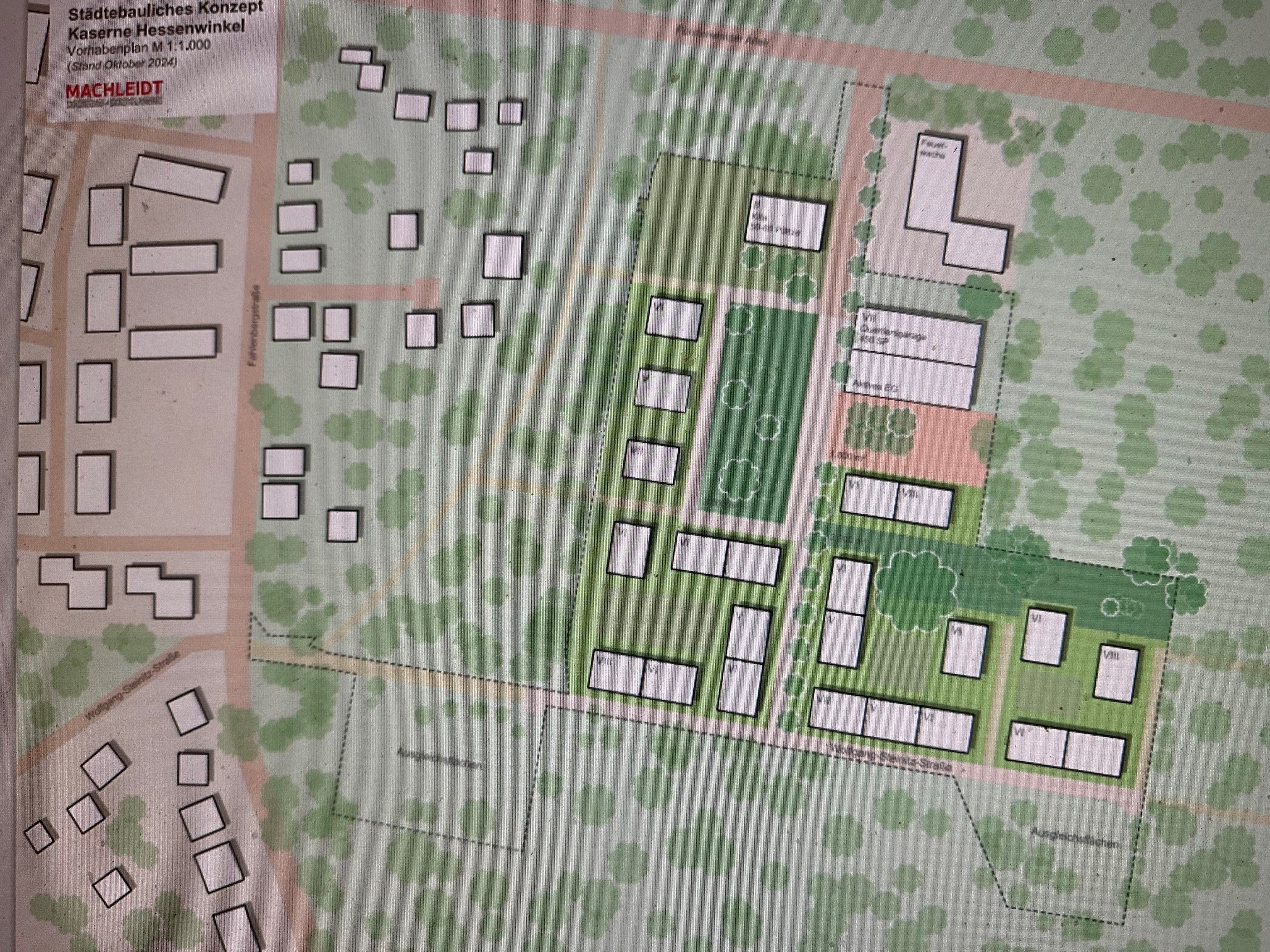 Bebauung von Treptow-Köpenick: Planverfahrens für die „Kaserne Hessenwinkel“ beschlossen