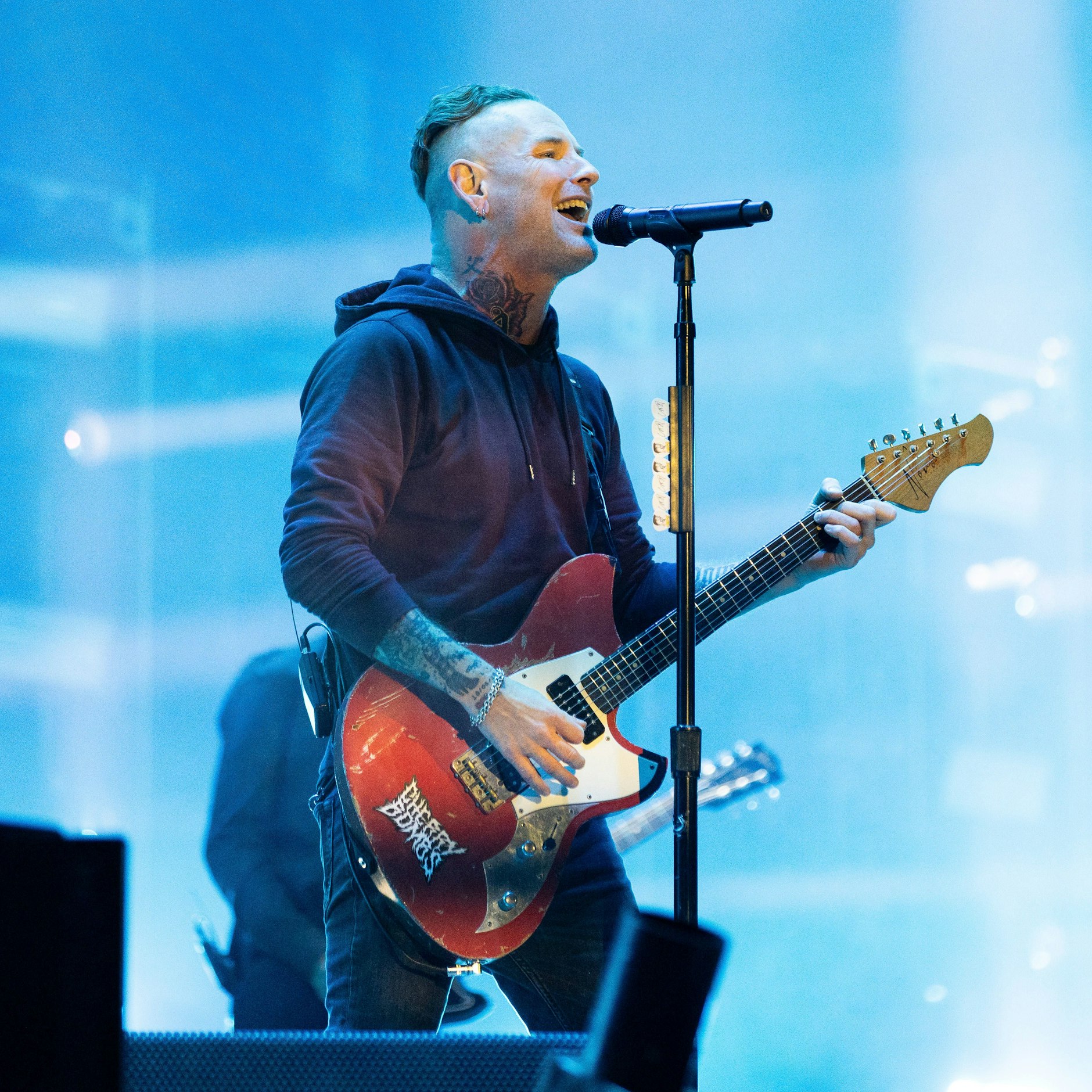 Der Frontmann der Band Slipknot: Corey Taylor.