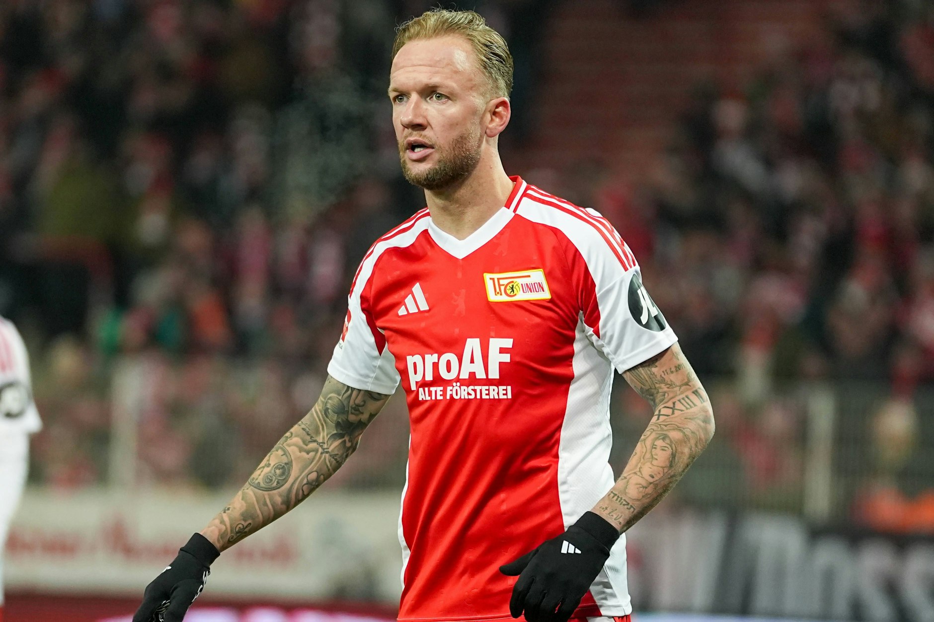 Kevin Vogt kam vor einem Jahr von der TSG Hoffenheim zum 1. FC Union Berlin, stabilisierte die Defensive sofort.