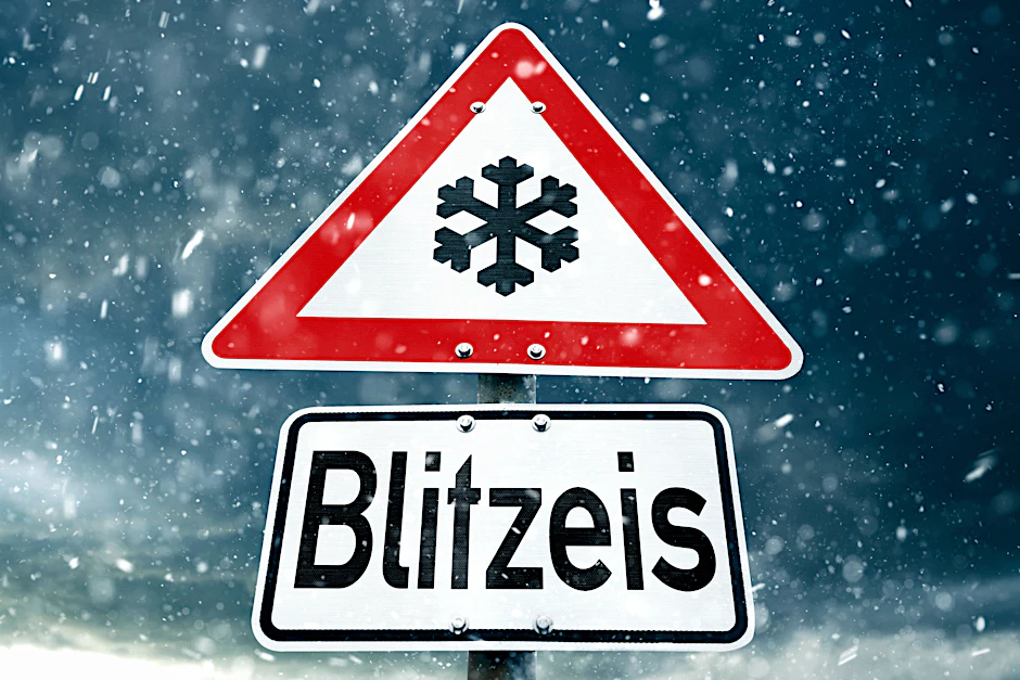 Am Dienstag wird es regional richtig glatt - Sprühregen auf frostigem Boden sorgt für das unangenehme Wetterphänomen.