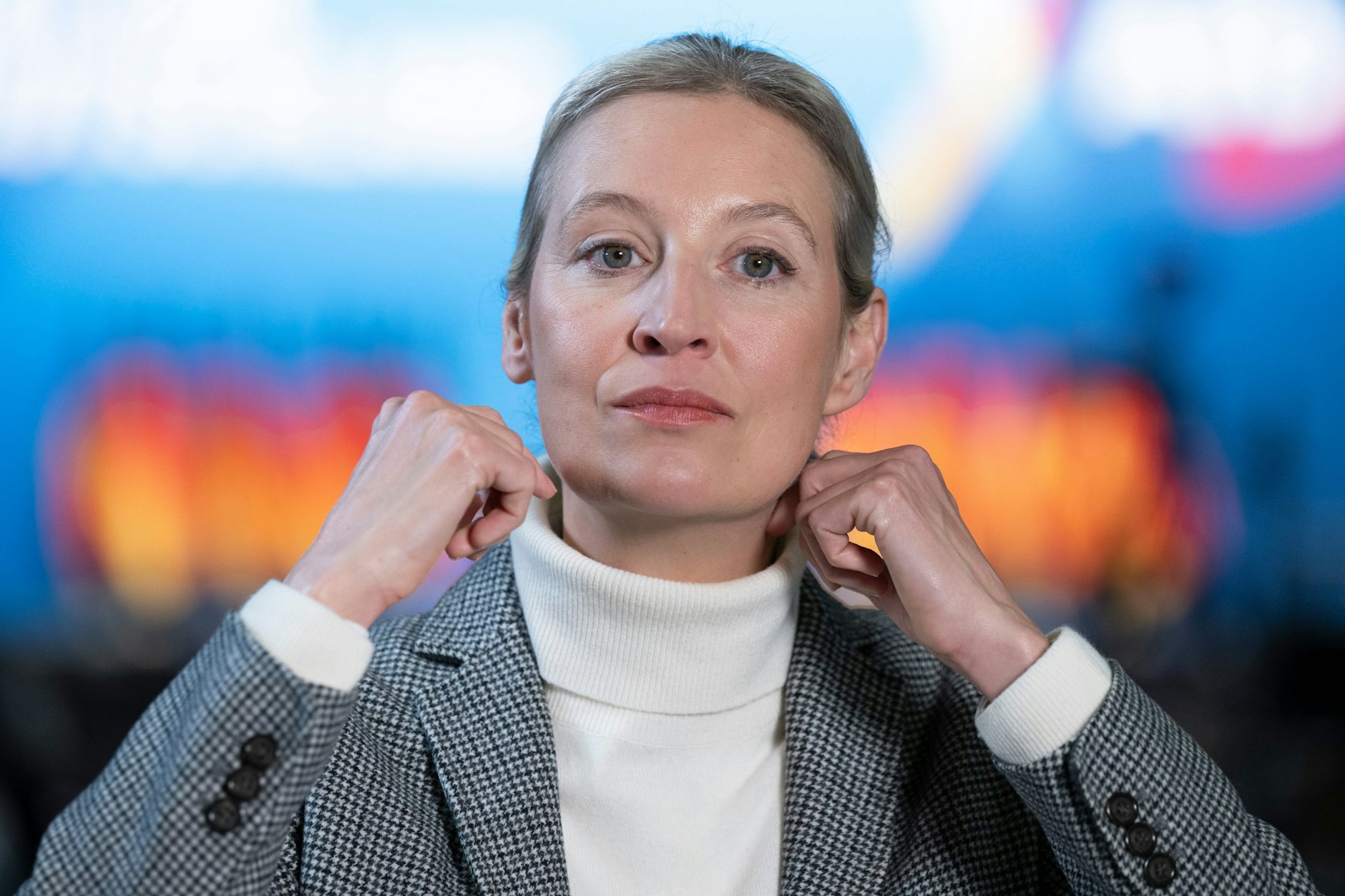 Alice Weidel auf dem AfD-Parteitag in Riesa.