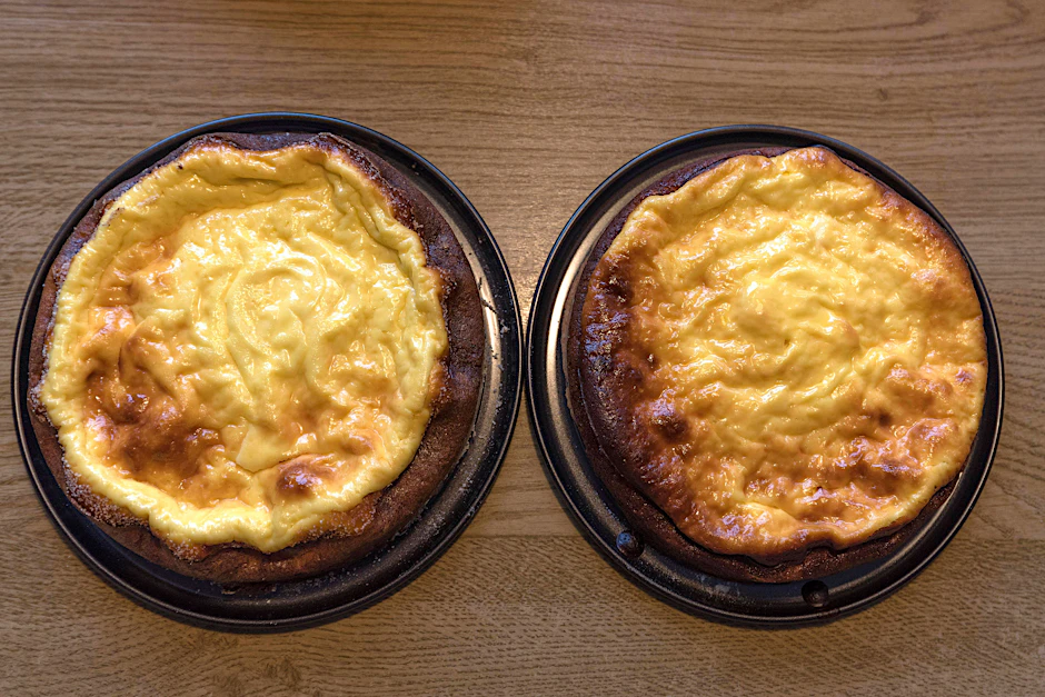 Probieren Sie das Rezept für Käsekuchen aus der Heißluftfritteuse gleich mal aus. 