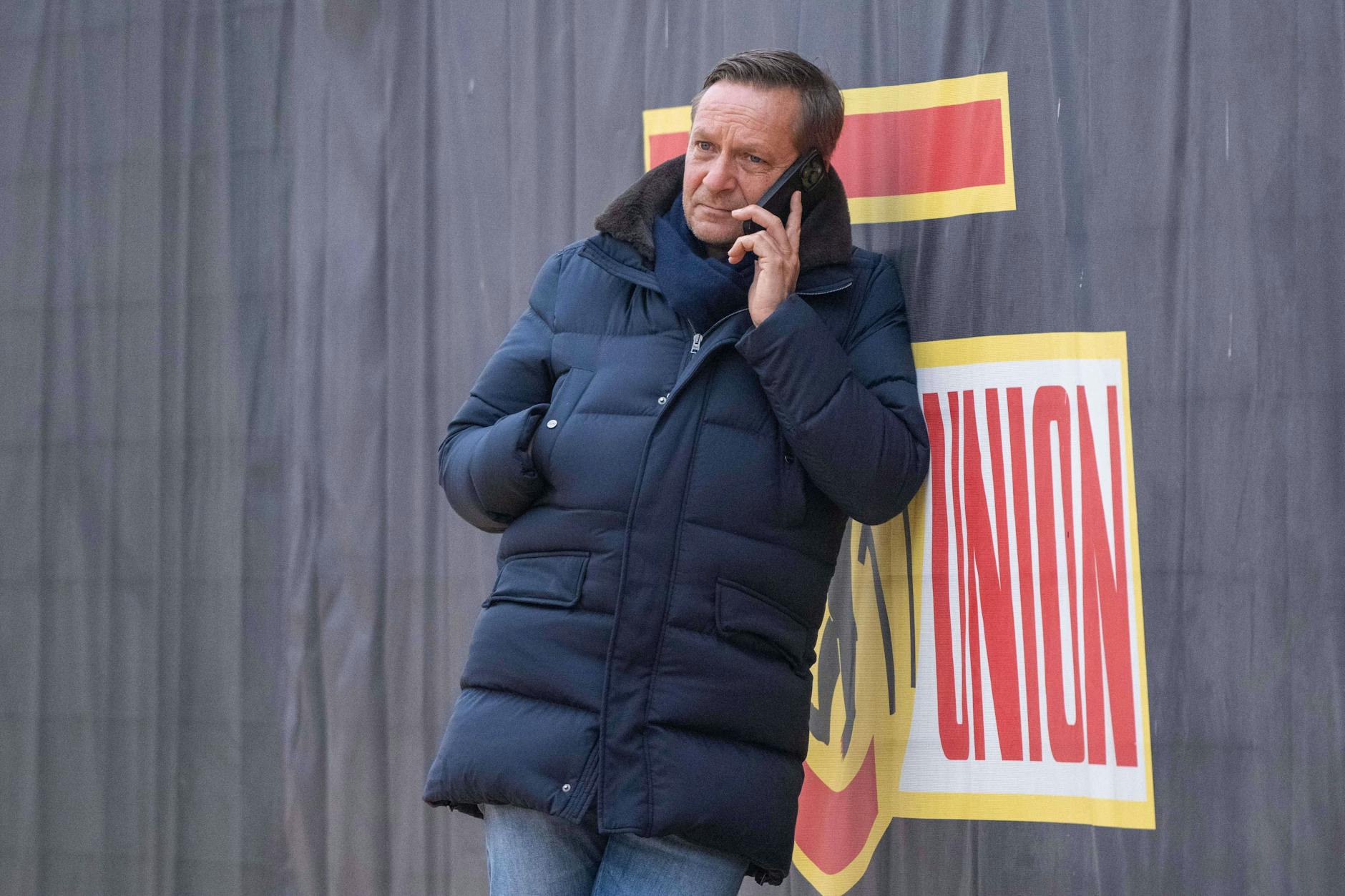 Horst Heldt (55), Manager des 1. FC Union, telefoniert während der Wechselperiode noch mehr als sonst.