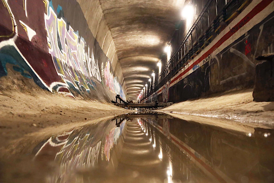 Der Waisentunnel in Berlin bleibt verwaist.
