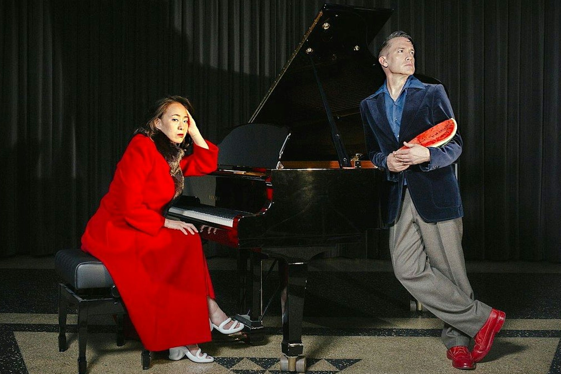 Auch Xiu Xiu spielen beim Berliner CTM Festival 2025 – und zwar im Silent Green im Wedding.