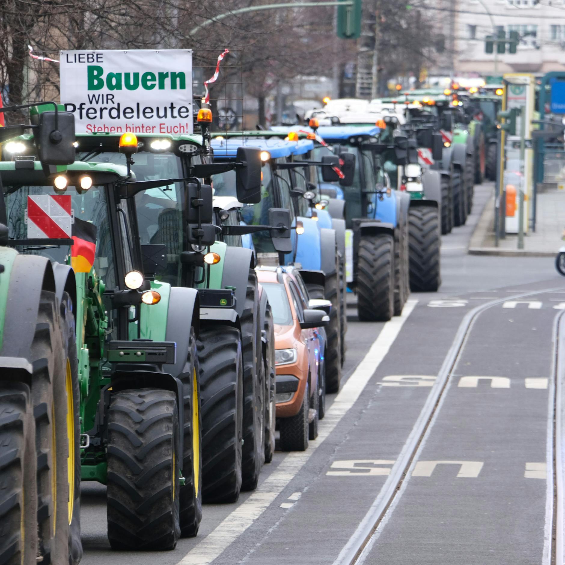 Image - Wegen Maul- und Klauenseuche: Bauern verzichten bei Protest auf Trecker