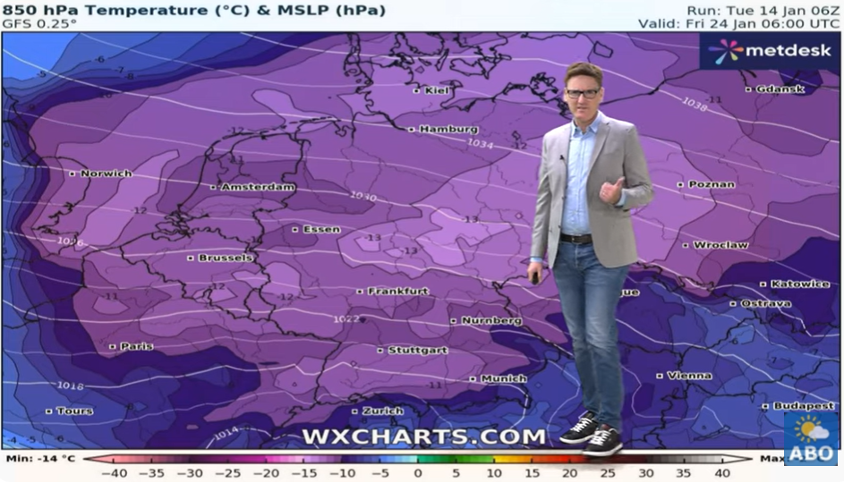 Irres Wetter: Neue Polarkälte im Anmarsch – bis -13 Grad