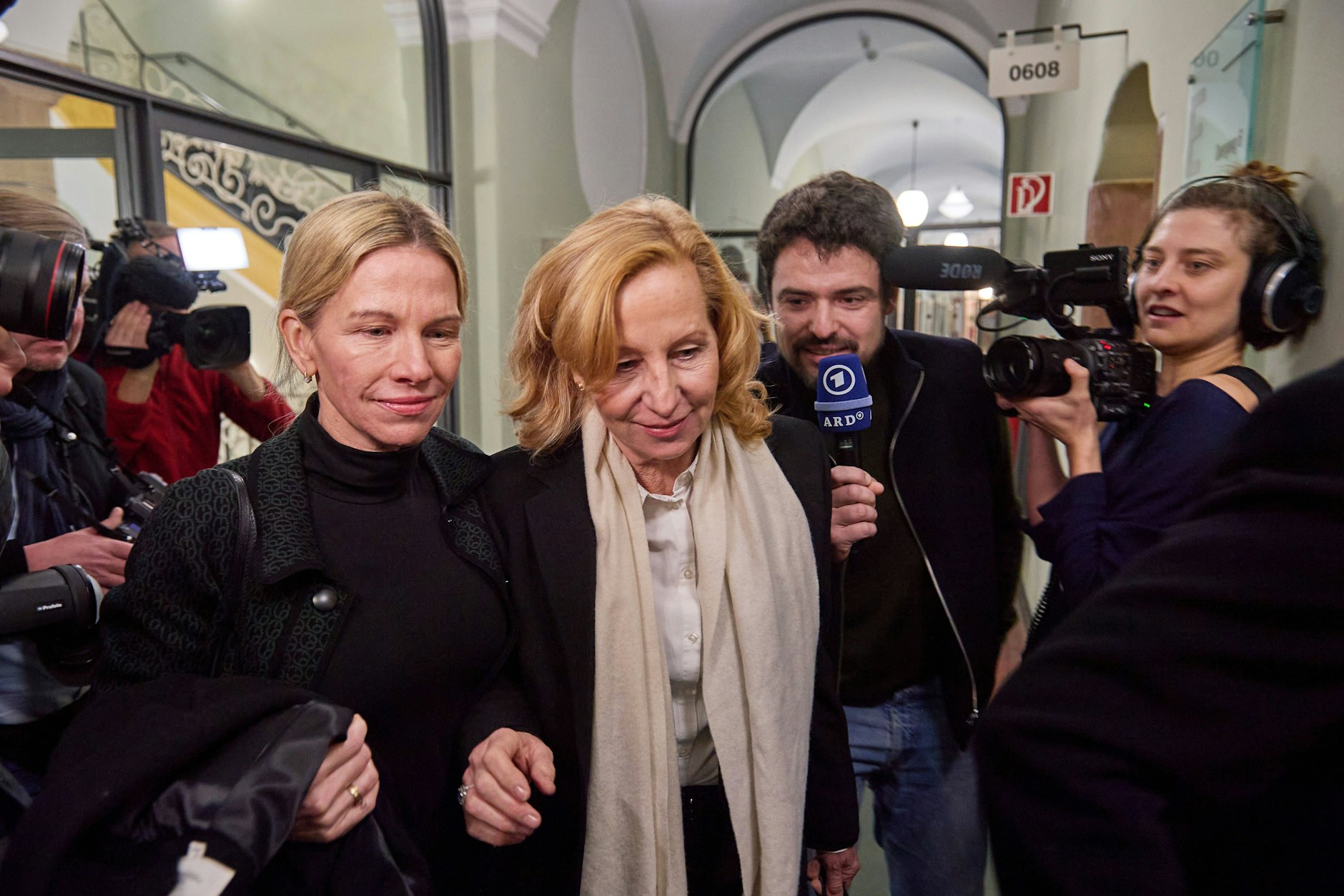 Die frühere RBB-Intendantin Patricia Schlesinger am Mittwoch im Landgericht Berlin