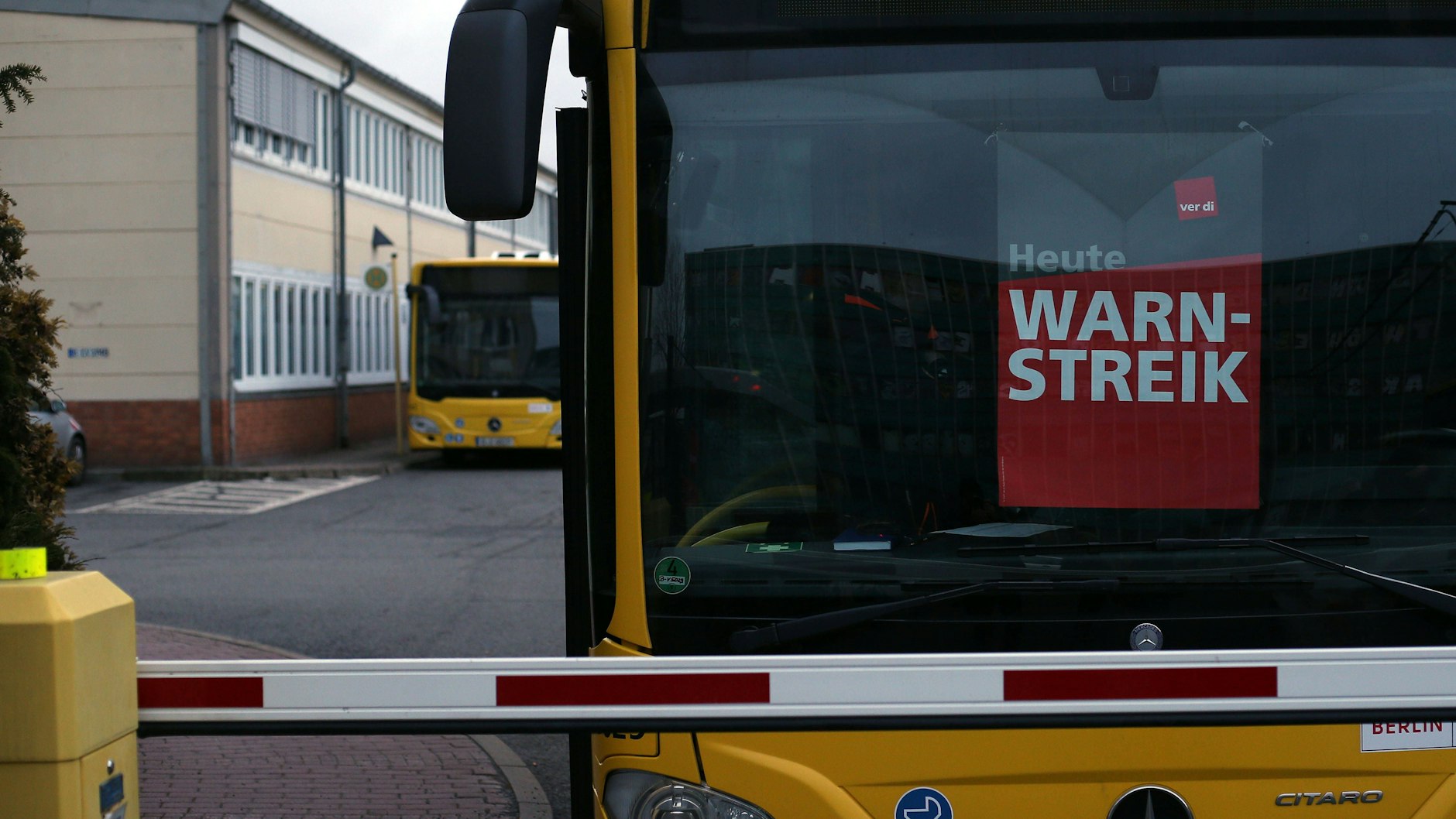Ab 23. Januar könnte es mit dem Warnstreik bei der BVG losgehen.