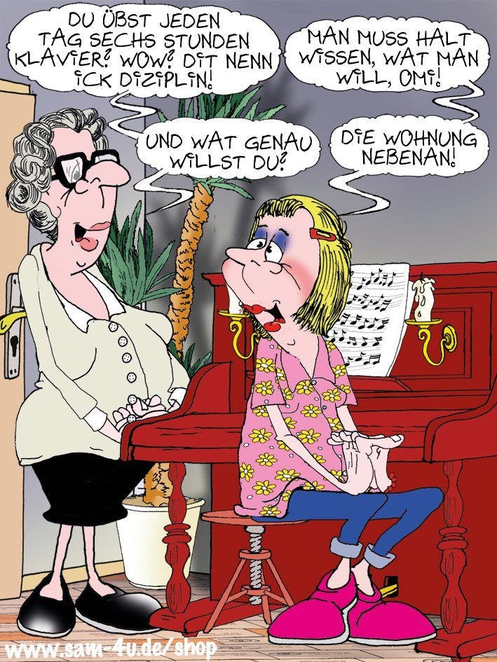 Auch heute kommt unser Cartoon aus der Feder von Zeichner Sam Paff aus Berlin.