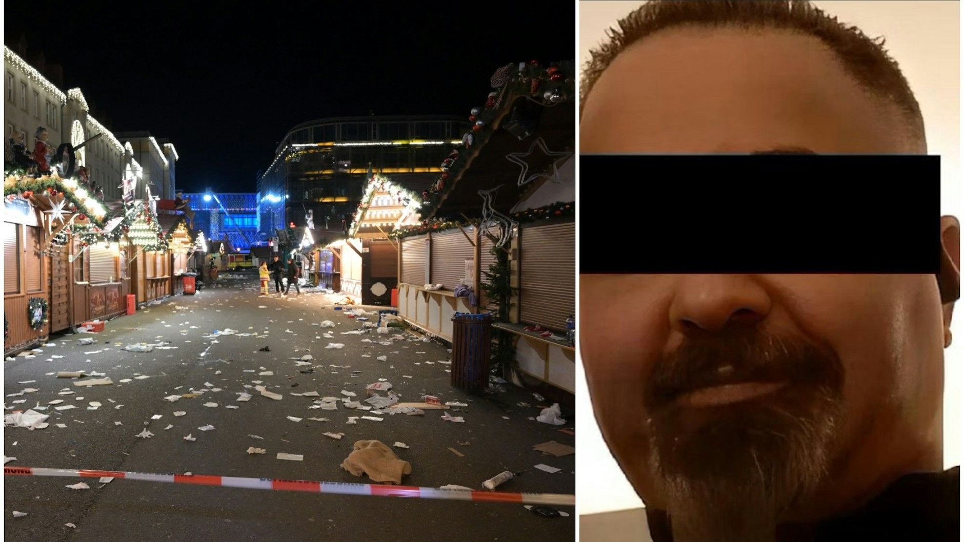 Taleb A. war mit einem Auto in den Weihnachtsmarkt in Magdeburg gerast. 6 Menschen starben, 300 wurden verletzt.