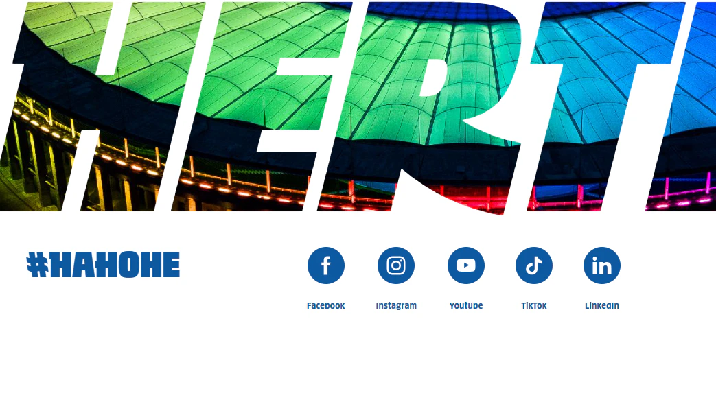 Seit Donnerstagabend fehlt auf Herthas Homepage das Icon von X.