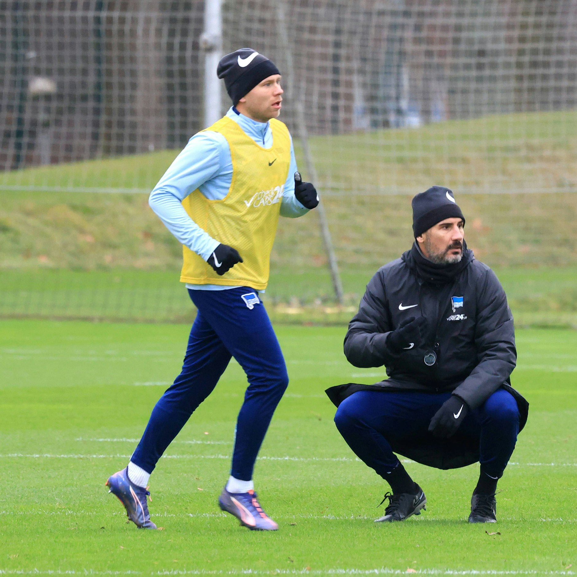 Trainer Cristian Fiel hält viel vom Isländer Jon Thorsteinsson.