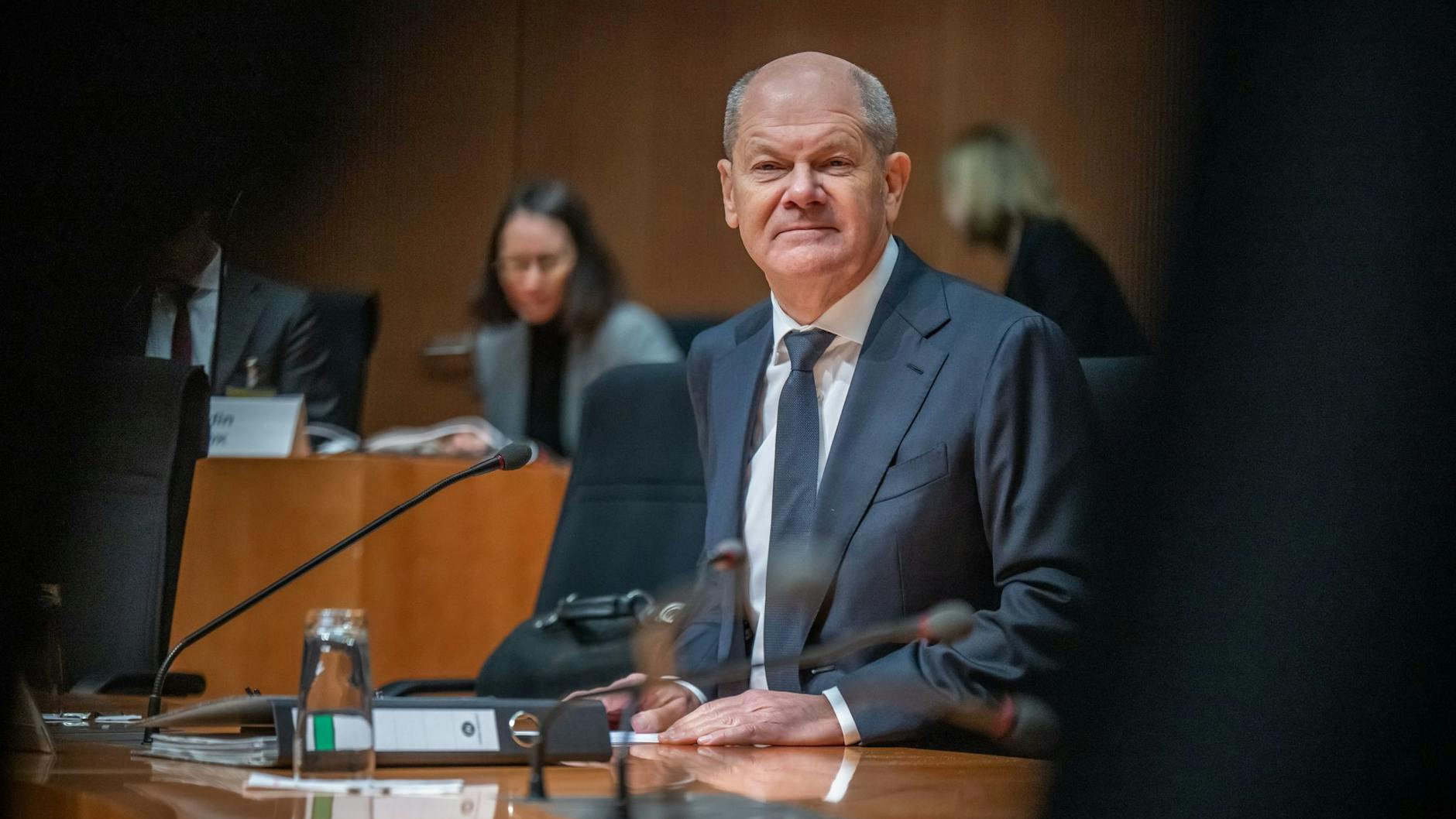 Olaf Scholz will bei einem Merz-Wahlsieg nicht Minister werden.
