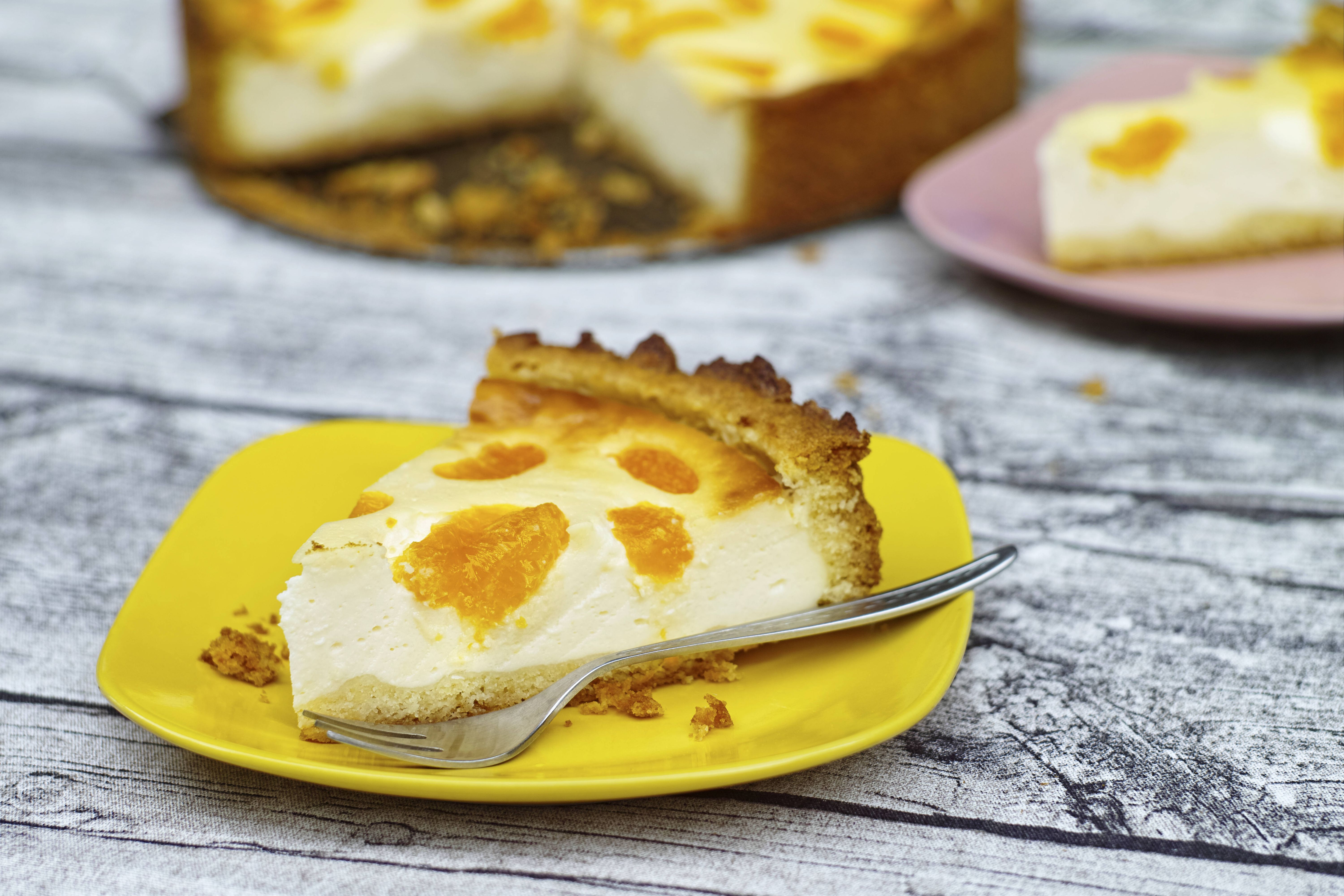 Omas Käsekuchen mit Mandarinen – hier das geniale Rezept